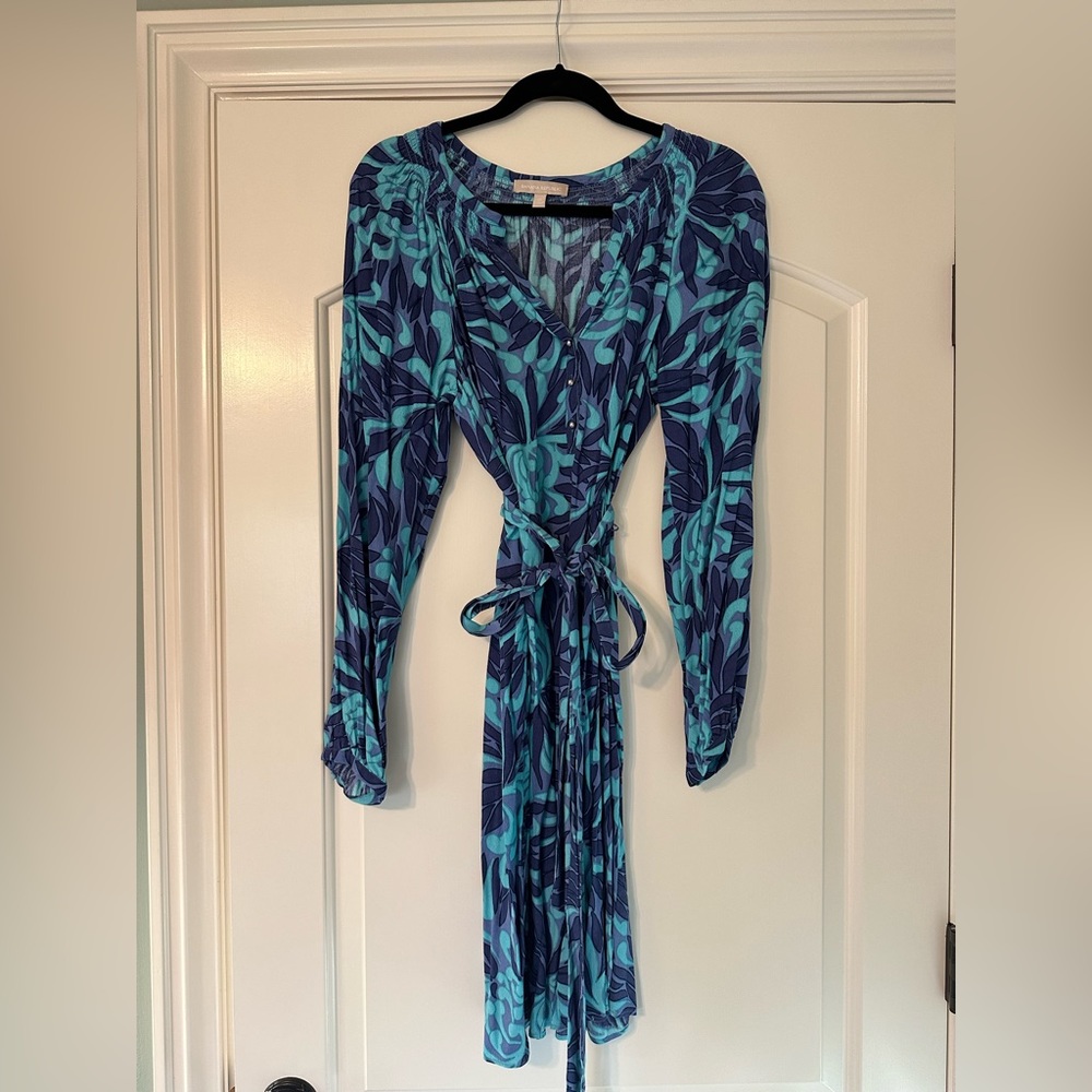 Patterned banana republic dress